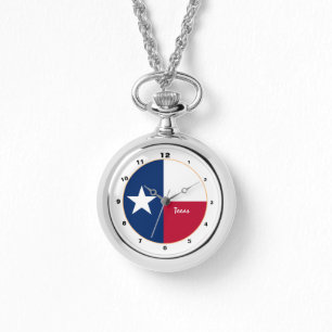 Texas Flag & Texas mode USA /design horloge
