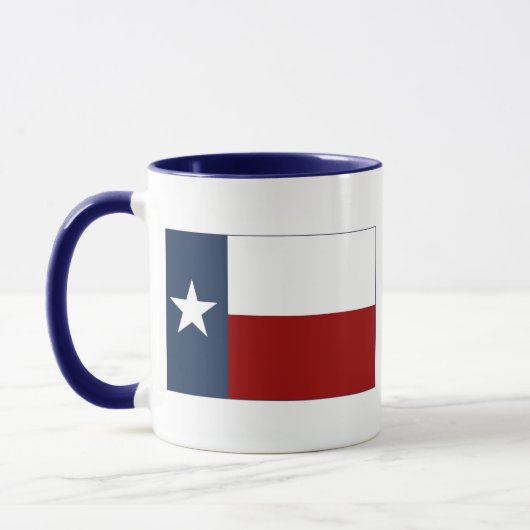 Texas Flag - Texas Pledge Mok (Links)