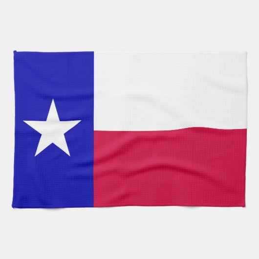 Texas Flag Theedoek (Horizontaal)
