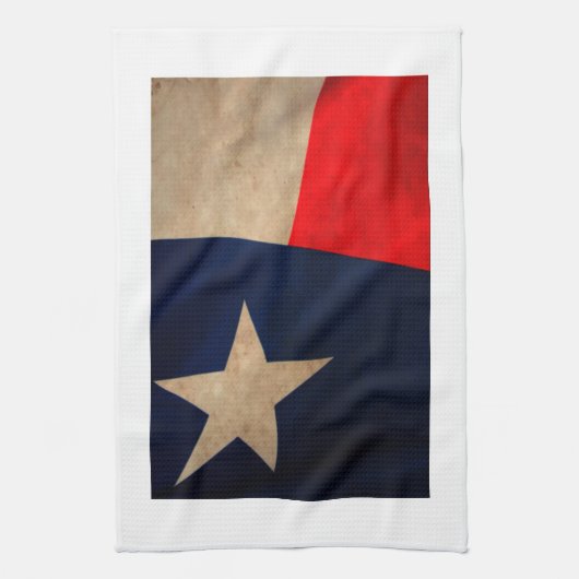  Texas Flag Theedoek (Verticaal)