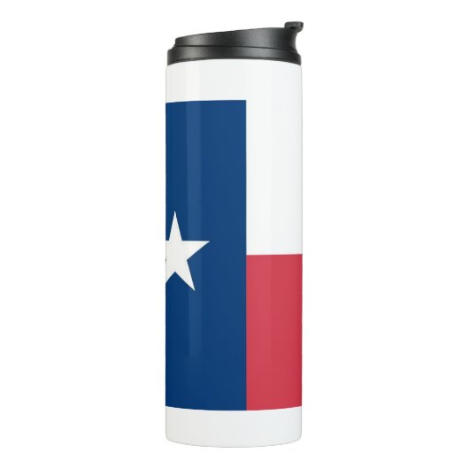 Texas Flag Thermal Drink Tumbler Thermosbeker (Gedraaid links)