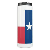 Texas Flag Thermal Drink Tumbler Thermosbeker (Achterkant)