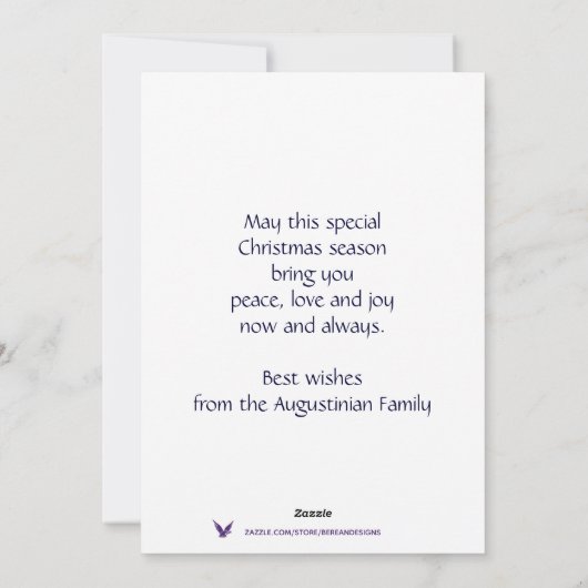 TEXAS FLAG Three Wise Men TEXAN Christmas Feestdagenkaart (Achterkant)