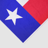 Texas Flag Tissue Paper Tissuepapier (Detail)