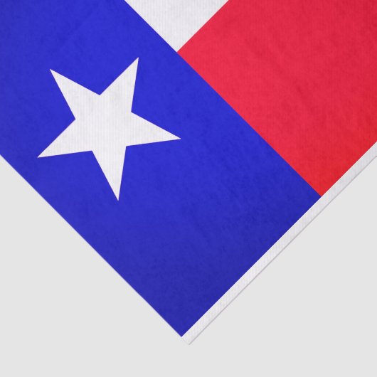 Texas Flag Tissue Paper Tissuepapier (Detail)