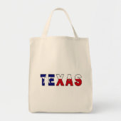 Texas Flag Tote Bag (Voorkant)