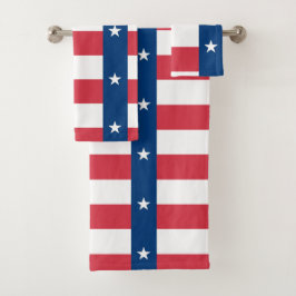 Texas Flag Towel Set Bad Handdoek