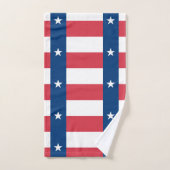 Texas Flag Towel Set Bad Handdoek (Handdoek)