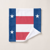 Texas Flag Towel Set Bad Handdoek (Wasdoekje)