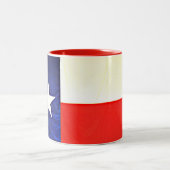 Texas Flag Two Tone Mok (Center)
