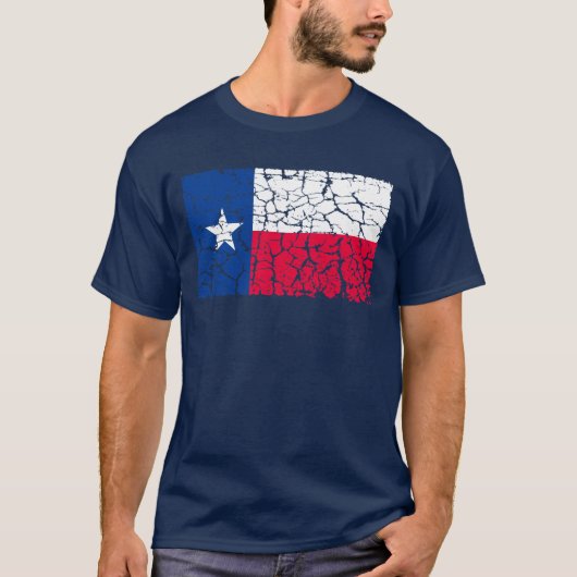 Texas Flag, verhit T-shirt (Voorkant)