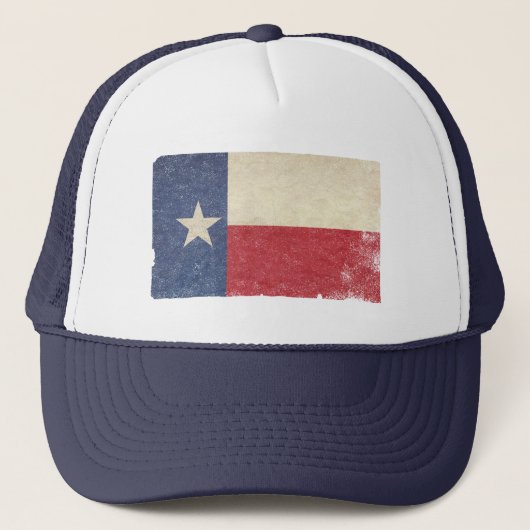 Texas Flag, verhit Trucker Pet (Voorkant)