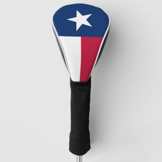 Texas Flag - verticaal beeldscherm Golfheadcover (Voorkant)
