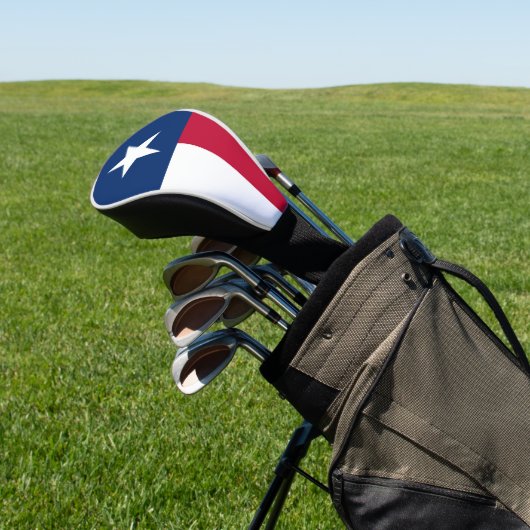 Texas Flag - verticaal beeldscherm Golfheadcover (Insitu)