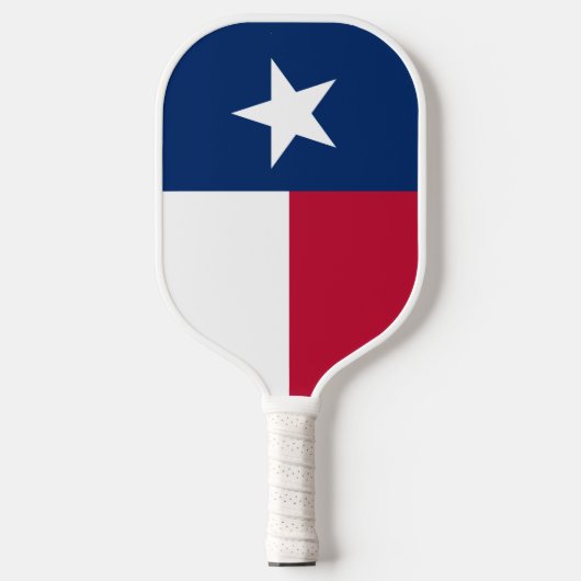 Texas Flag - verticaal beeldscherm Pickleball Paddle (Voorkant)