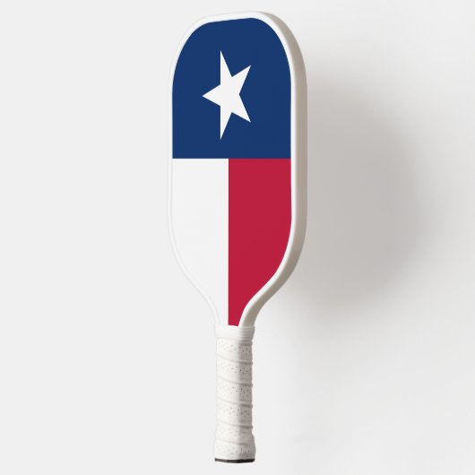 Texas Flag - verticaal beeldscherm Pickleball Paddle (Links)