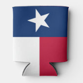 Texas Flag (verticaal) Blikjeskoeler (Voorkant)
