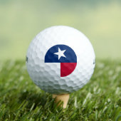 Texas Flag (verticaal) Golfballen (Insitu Shirt)