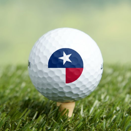 Texas Flag (verticaal) Golfballen (Insitu Shirt)