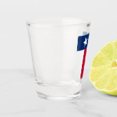 Texas Flag (verticaal) Shot Glas (Links)