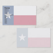 Texas Flag Visitekaartje (Voorkant / Achterkant)