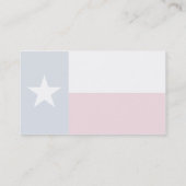 Texas Flag Visitekaartje (Achterkant)