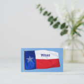 Texas Flag Visitekaartje Star (Staand voorkant)