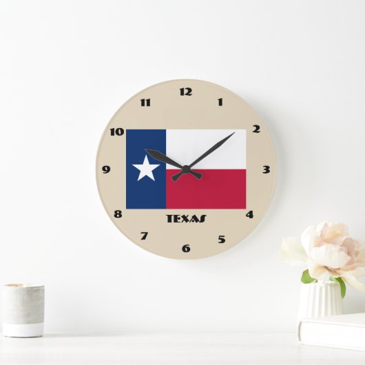Texas Flag Wall klok (Huis)