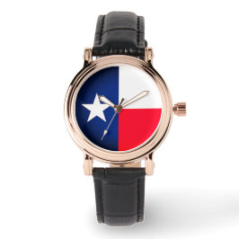 Texas Flag Watch Horloge
