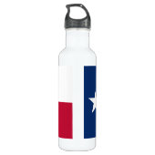 Texas Flag Waterfles (Achterkant)