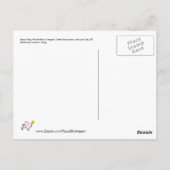 Texas Flag Windmill bij Johnson City, TX Briefkaart (Achterkant)