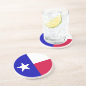 Texas Flag Zandsteen Onderzetter (Zijkant)