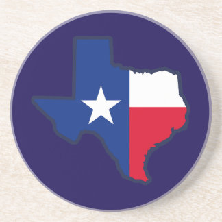 Texas Flag Zandsteen Onderzetter