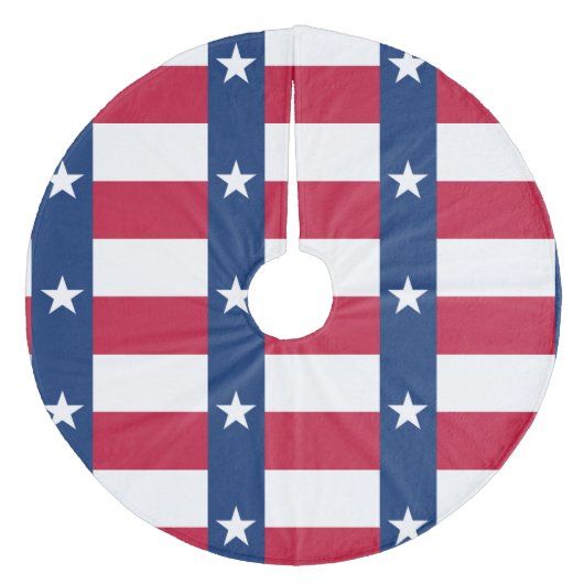 Texas Fleece Kerstboom Rok (Voorkant)