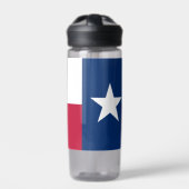 Texas fles, patriottische Texas vlag Waterfles (Voorkant)