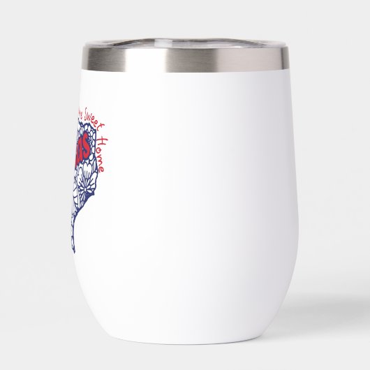 Texas Floral Doodles (Achterkant)