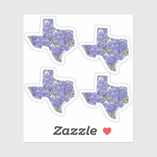 Texas Flower Sticker (Vel)