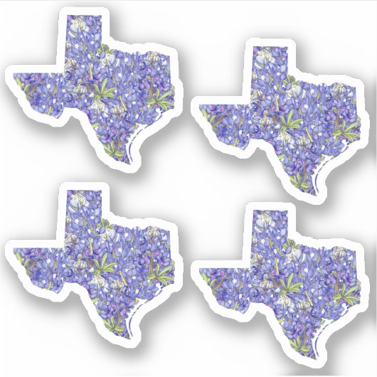Texas Flower Sticker (Voorkant)