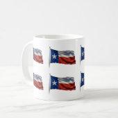 Texas Flying Flag Koffiemok (Voorkant links)