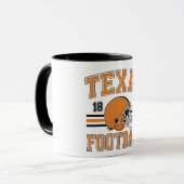Texas Football Retro Mok (Voorkant links)