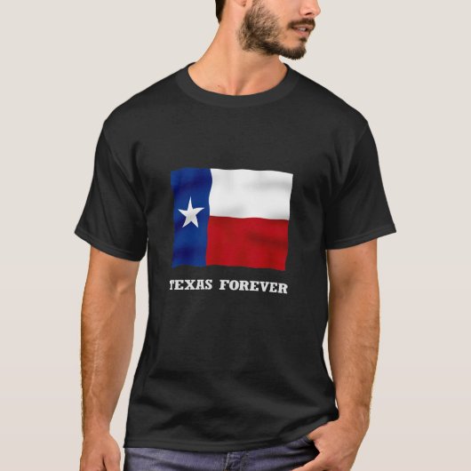 TEXAS FOREVER - Basic Dark T-Shirt (Voorkant)