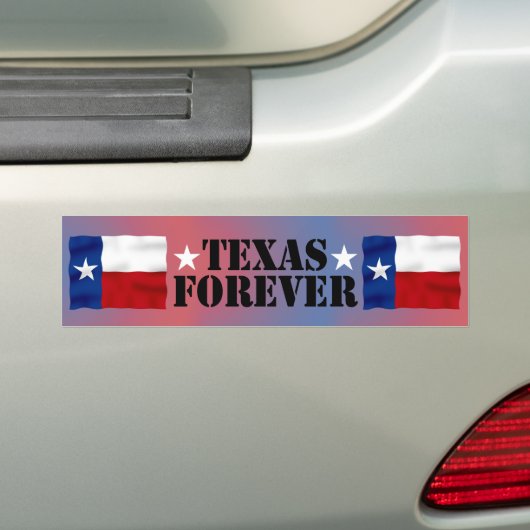 TEXAS FOREVER - Bumpersticker (Op auto)