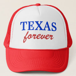 Texas Forever - honkbalpet, vrachtwagenhoed Trucker Pet