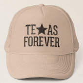 Texas Forever Trucker Hat Trucker Pet (Voorkant)