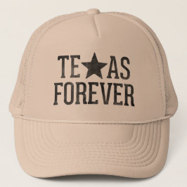 Texas Forever Trucker Hat Trucker Pet