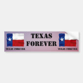 TEXAS FOREVER - Vlagtekst - Multi_Products Bumpersticker (Voorkant)