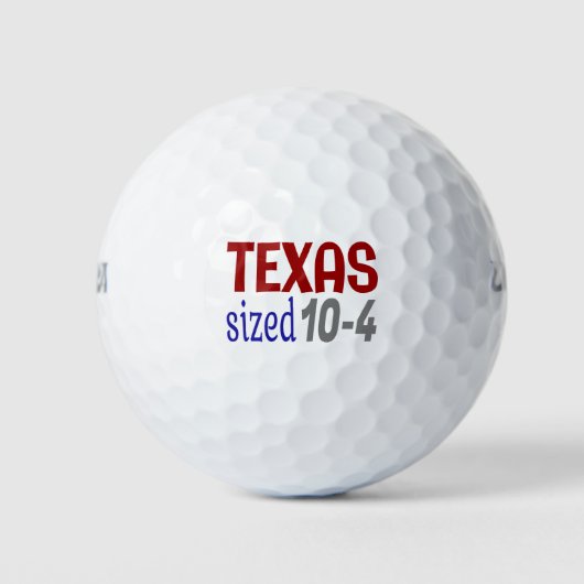Texas formaat 10-4 LetterKenny Golfballen (Voorkant)