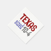 Texas formaat 10-4 LetterKenny Servet (Hoek)