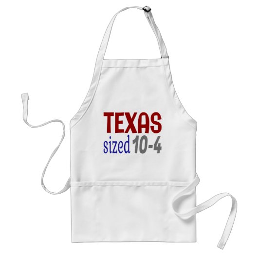 Texas formaat 10-4 LetterKenny Standaard Schort (Voorkant)