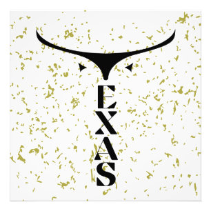 TEXAS FOTO AFDRUK